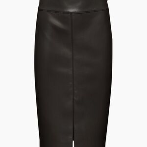 Aritzia Black Pegu Pencil Skirt